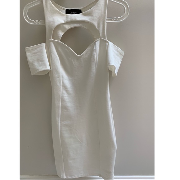 Nasty Gal White Cut Out Mini Dress - Picture 4 of 4